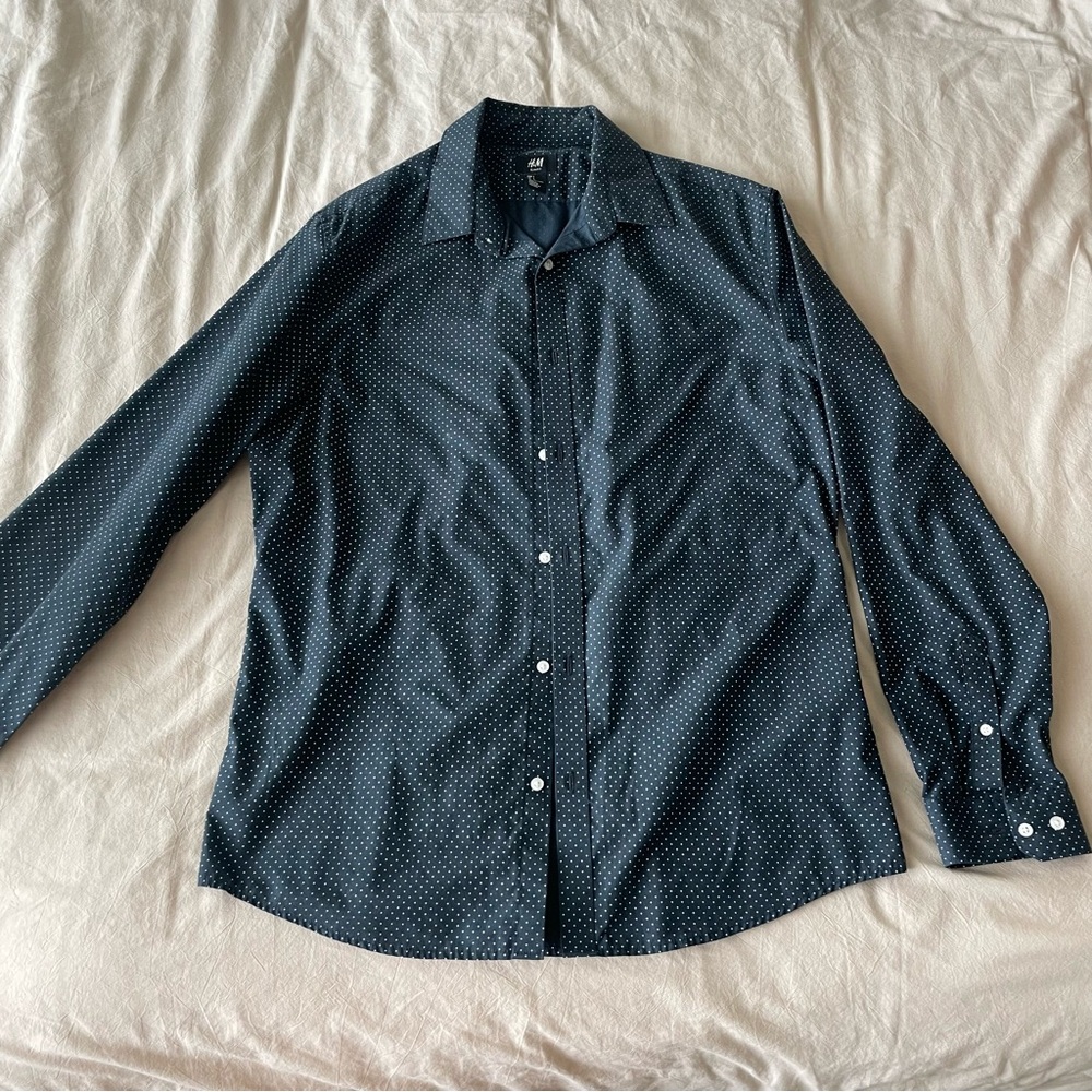 Classic button down dress shirt